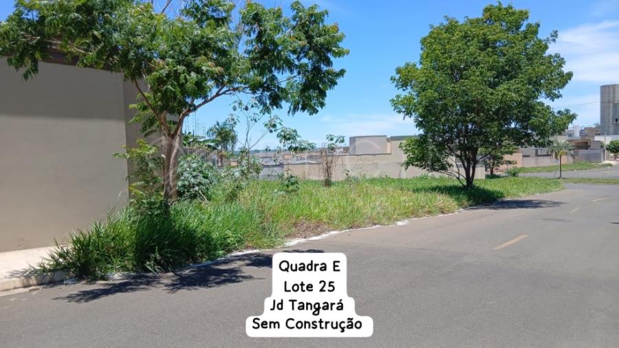 LOTE N° 25 - QUADRA E - JD. TANGARÁ São José do Rio Preto/SP, localizado em Bady Bassitt - SP, bairro Loteamento Jardim Tangará