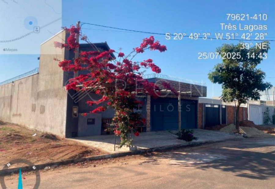 CASA RESIDENCIAL - LOTE N° 26 - QUADRA N° 10 - REAL PARK Três Lagoas/MS, localizado em Três Lagoas - MS