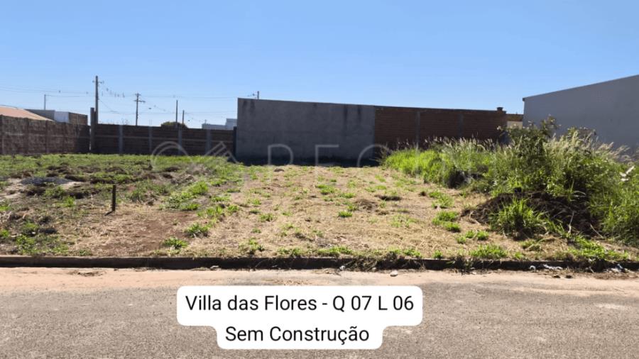Imagem do imóvel LOTE N° 06 - QUADRA N° 07 - VILLA DAS FLORES Pereira Barreto/SP