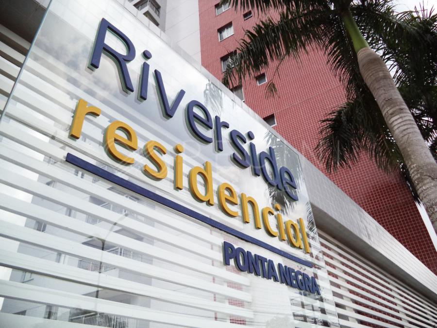 MANAUS/AM - APTO. Nº 504 - TORRE TÂMISA - COND. RESIDENCIAL RIVER SIDE SP - RJ - MG - DF - GO - PA - RN - RS - AM, localizado em Manaus - AM