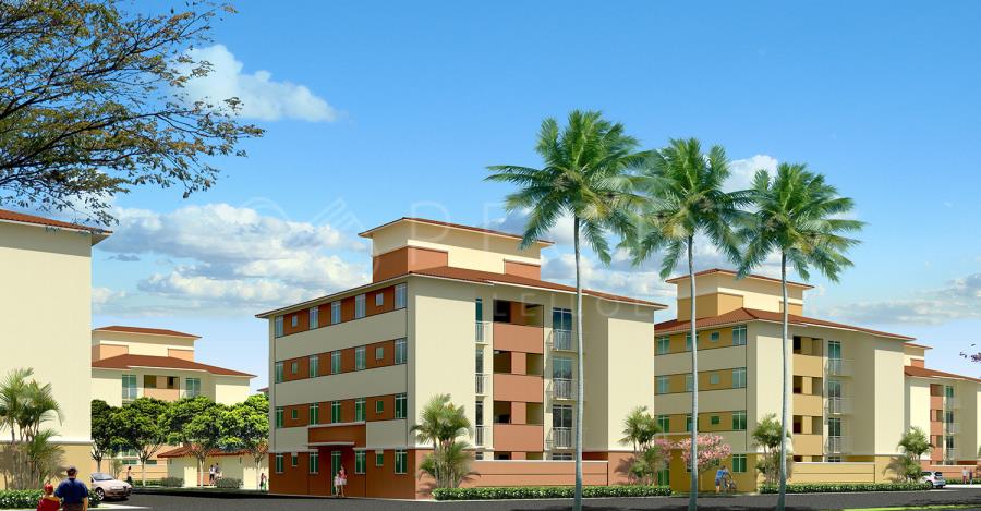 BELÉM/PA - APTO. Nº 303 - BLOCO 14 - CONDOMÍNIO JARDIM BELA VIDA II BA - MA - MG - PA - AM, localizado em Belém - PA