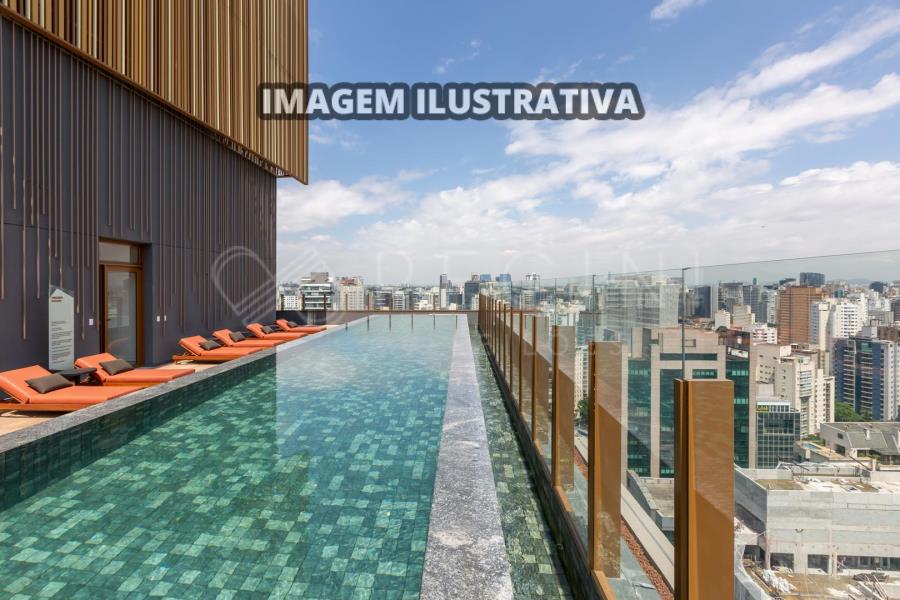 STUDIO Nº 2.108 - 21º PAV. SETOR 1- COND. D'ORU VILA NOVA CONCEIÇÃO São Paulo/SP, localizado em São Paulo - SP
