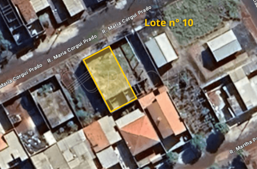 LOTE N° 10 - QUADRA N° 12 - JARDIM CAMBUÍ Luiz Antônio/SP, localizado em Luís Antônio - SP