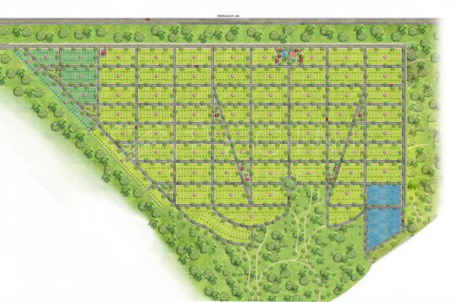 LOTE N° 10 - QUADRA N° 55 - PQ. DO DISTRITO Cidade Ocidental/GO, localizado em Cidade Ocidental - GO